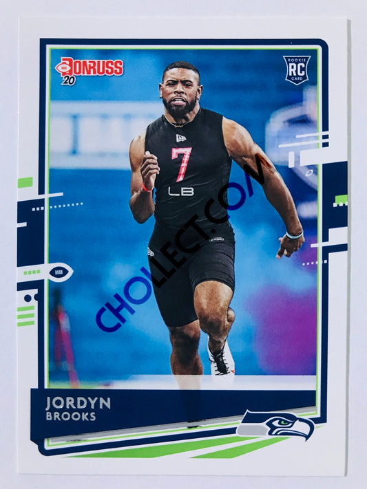 Jordyn Brooks - Seattle Seahawks 2020 Panini Donruss Press Proof RC Rookie #257