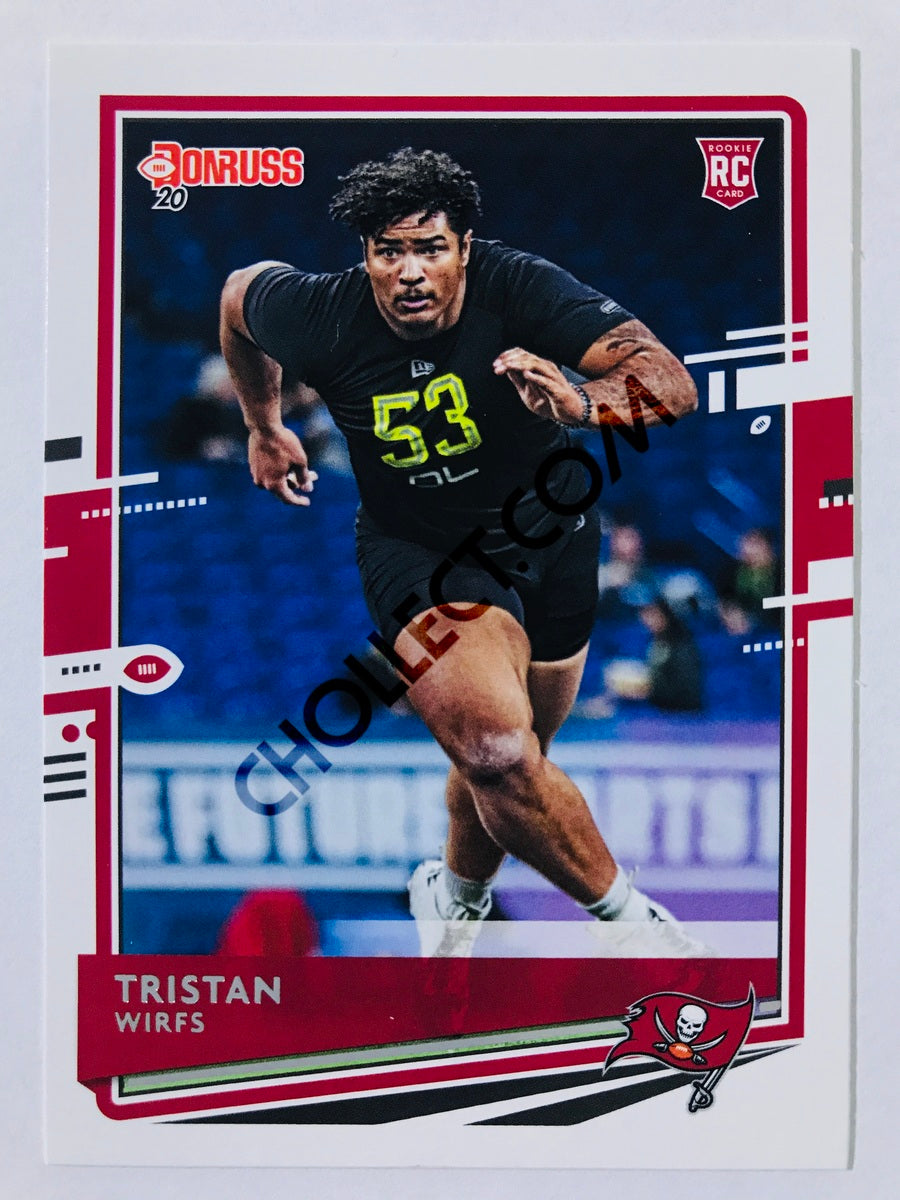 Tristan Wirfs - Tampa Bay Buccaneers 2020 Panini Donruss Press Proof RC Rookie #279