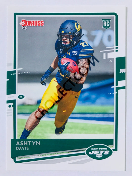 Ashtyn Davis - New York Jets 2020 Panini Donruss Press Proof RC Rookie #295