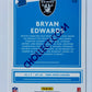 Bryan Edwards - Las Vegas Raiders 2020 Panini Donruss Rated Rookie #328