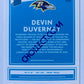 Devin Duvernay - Baltimore Ravens 2020 Panini Donruss Rated Rookie #329