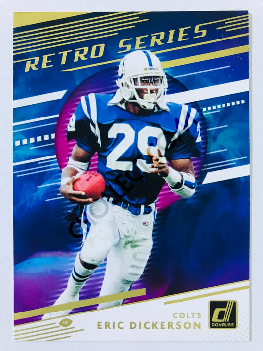 Eric Dickerson - Indianapolis Colts 2020 Panini Donruss Retro Series #RS-ED