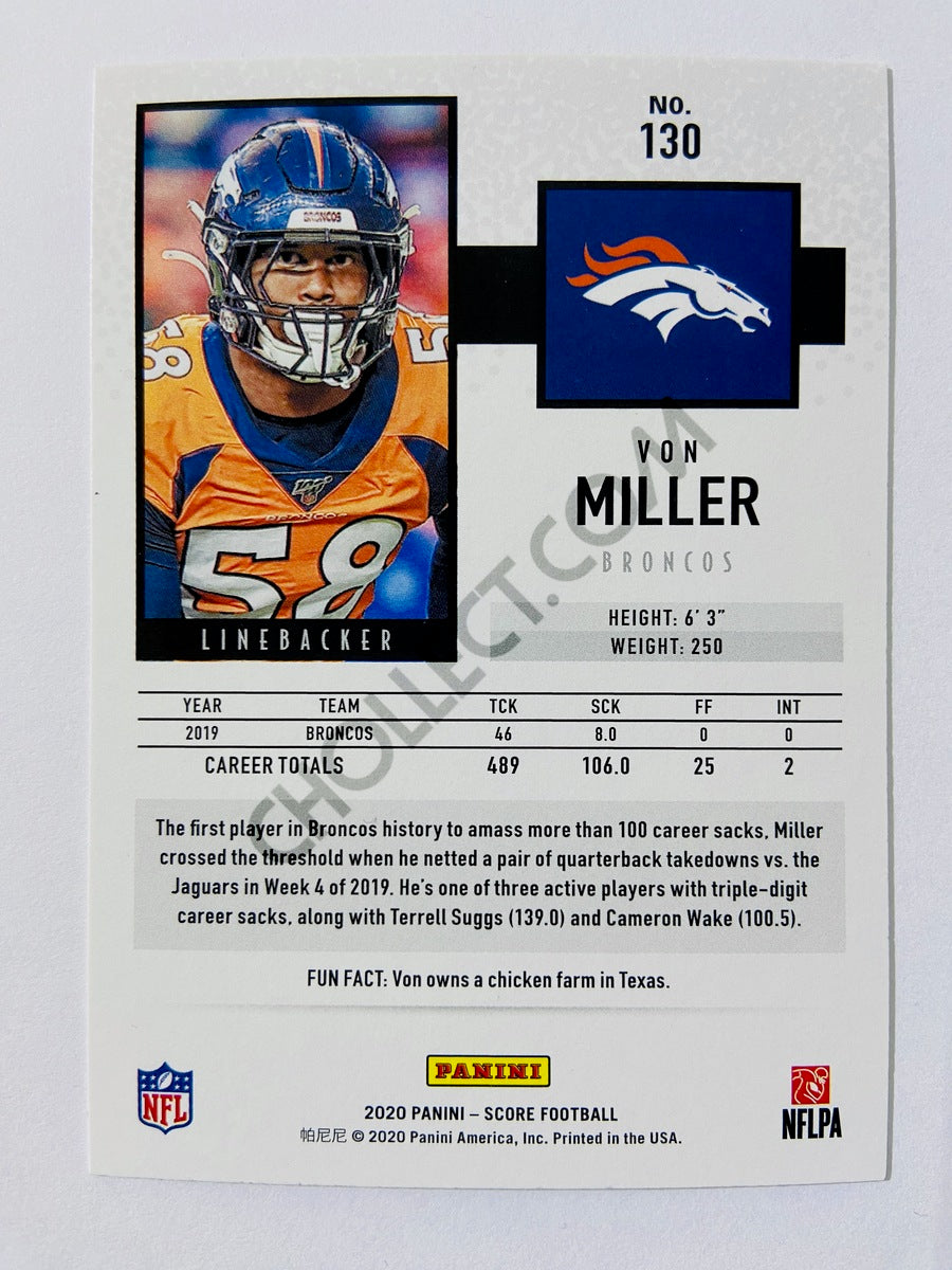 Von Miller - Denver Broncos 2020 Panini Score #130