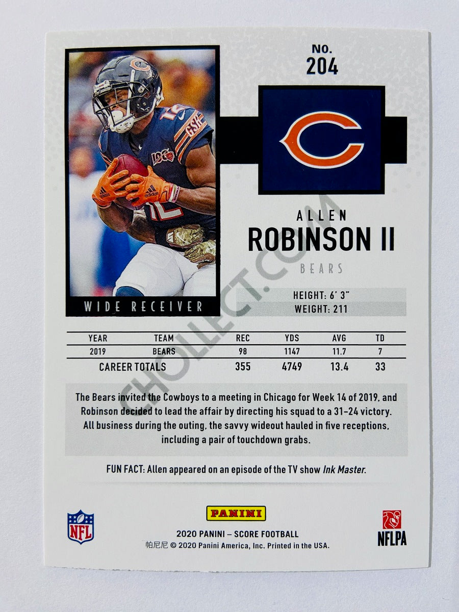 Allen Robinson II - Chicago Bears 2020 Panini Score #204