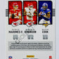 Dalvin Cook / Demarcus Robinson / Patrick Mahomes II - 2020 Panini Score Fantasy Stars Insert #FS-PDD