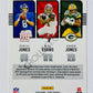 Aaron Jones / Daniel Jones / Mike Evans - 2020 Panini Score Fantasy Stars Insert #FS-DMA