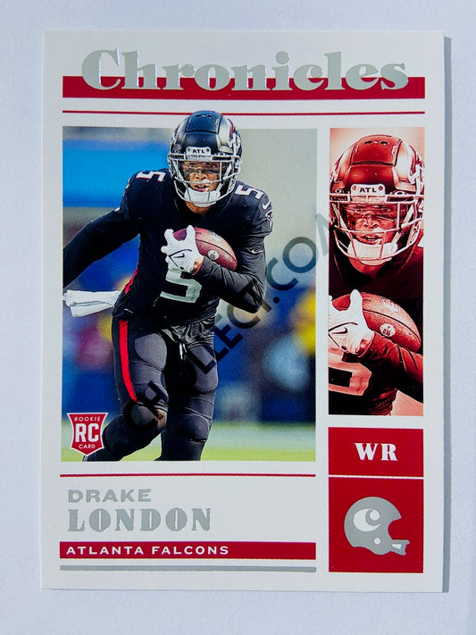 Drake London - Atlanta Falcons 2022 Panini Chronicles RC Rookie #44