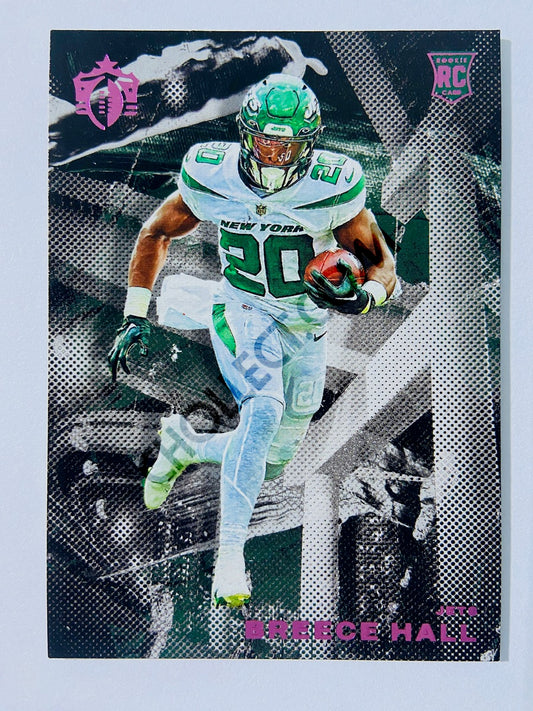 Breece Hall - New York Jets 2022 Panini Chronicles Gridiron Kings Pink Parallel RC Rookie #GK-12