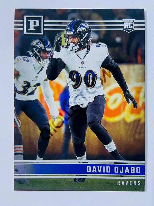 David Ojabo - Baltimore Ravens 2022 Panini Chronicles Panini RC Rookie #PA-28