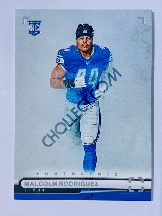 Malcolm Rodriguez - Detroit Lions 2022 Panini Chronicles Photogenic RC Rookie #PH-46