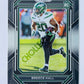 Breece Hall - New York Jets 2022 Panini Chronicles Prizm Black RC Rookie #PB-17