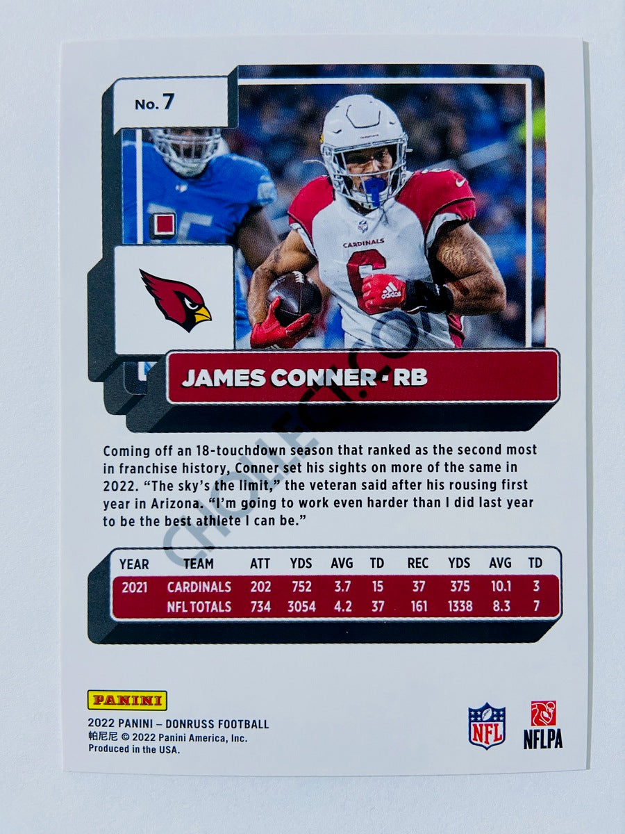 James Conner - Arizona Cardinals 2022 Panini Donruss #7