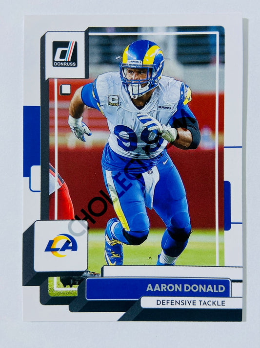 Aaron Donald - Los Angeles Rams 2022 Panini Donruss #18