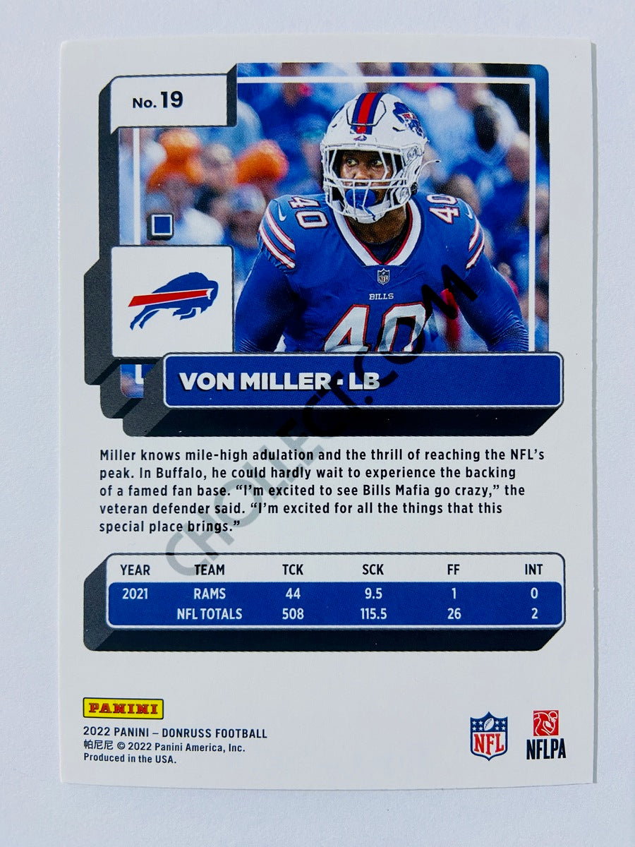 Von Miller - Buffalo Bills 2022 Panini Donruss #19