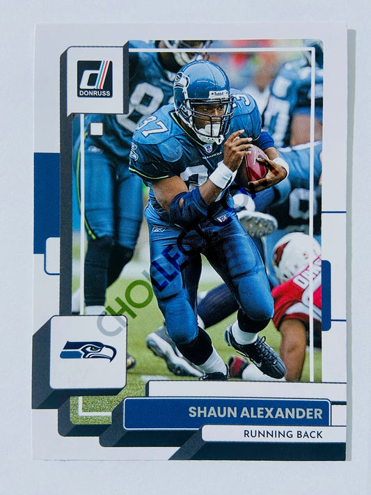 Shaun Alexander - Seattle Seahawks 2022 Panini Donruss #37