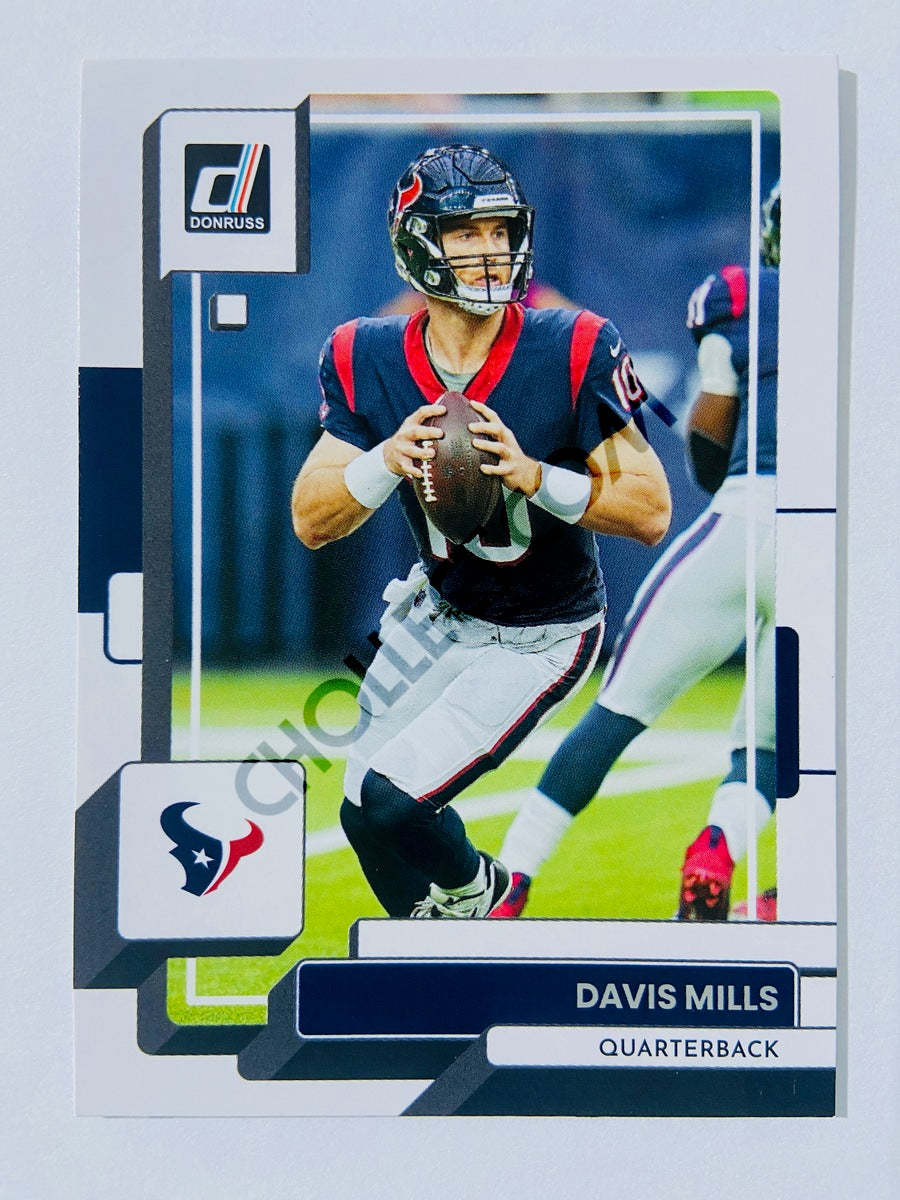 Davis Mills - Houston Texans 2022 Panini Donruss #41