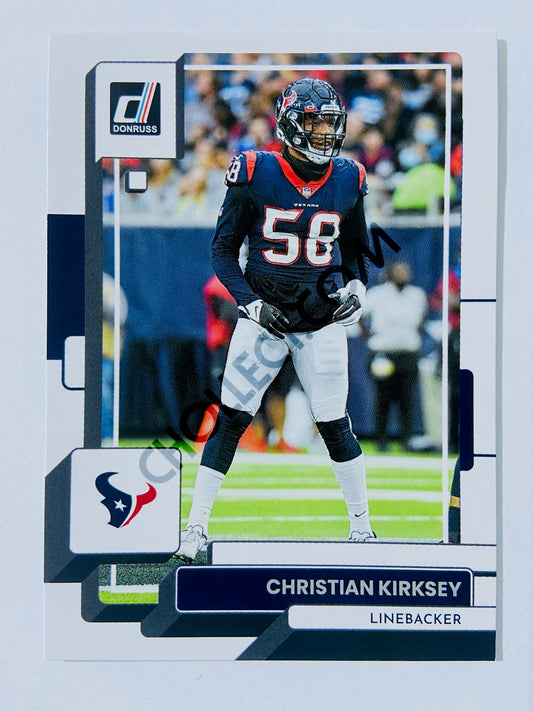 Christian Kirksey - Houston Texans 2022 Panini Donruss #45