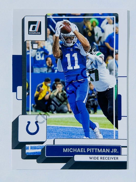 Michael Pittman Jr. - Indianapolis Colts 2022 Panini Donruss #48