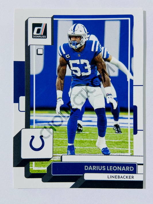 Darius Leonard - Indianapolis Colts 2022 Panini Donruss #56