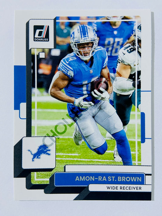 Amon-Ra St. Brown - Detroit Lions 2022 Panini Donruss #85