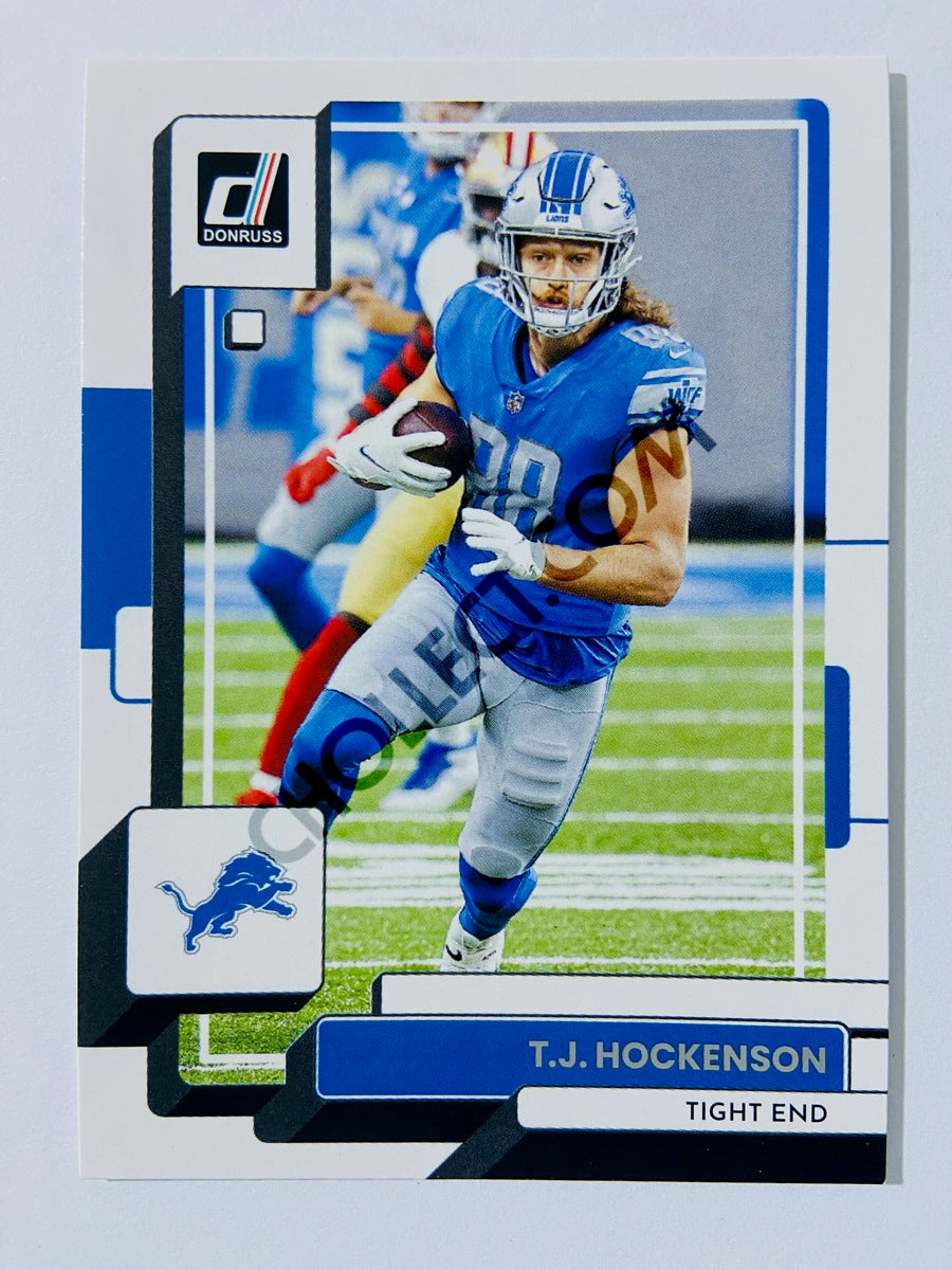 T.J. Hockenson - Detroit Lions 2022 Panini Donruss #87