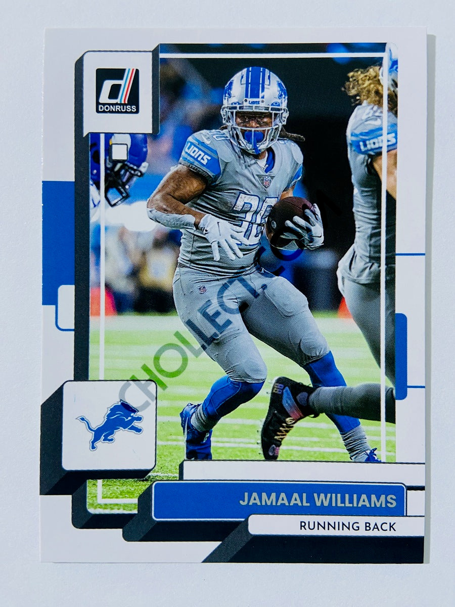 Jamaal Williams - Detroit Lions 2022 Panini Donruss #90