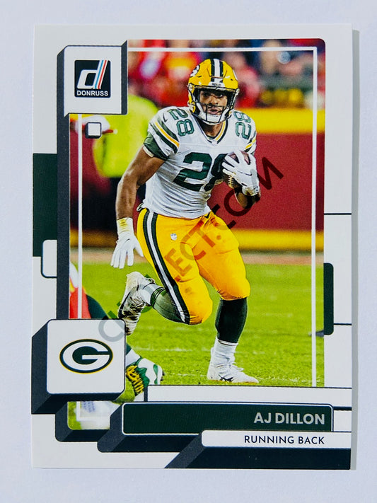 AJ Dillon - Green Bay Packers 2022 Panini Donruss #99