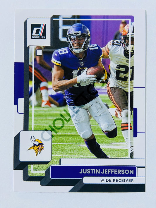 Justin Jefferson - Minnesota Vikings 2022 Panini Donruss #103