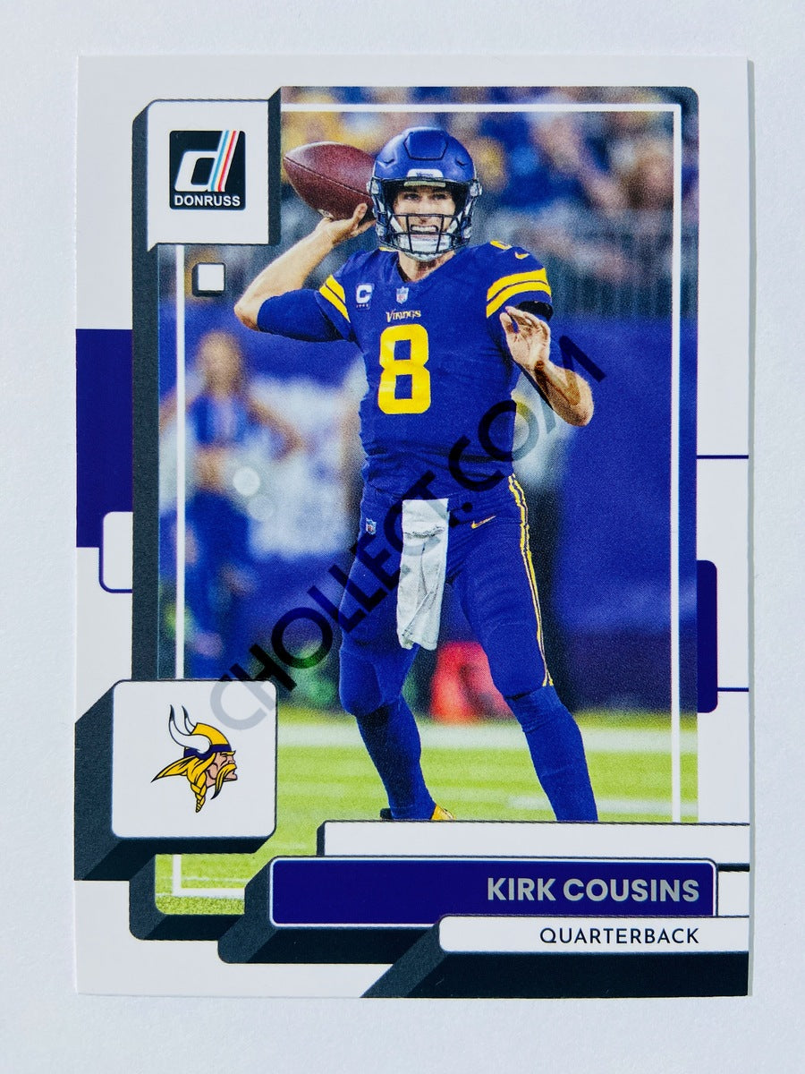 Kirk Cousins - Minnesota Vikings 2022 Panini Donruss #106