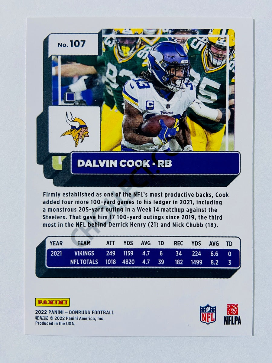 Dalvin Cook - Minnesota Vikings 2022 Panini Donruss #107