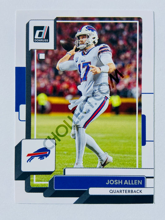 Josh Allen - Buffalo Bills 2022 Panini Donruss #116