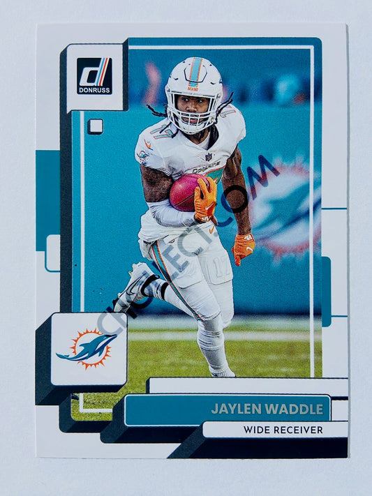 Jaylen Waddle - Miami Dolphins 2022 Panini Donruss #123