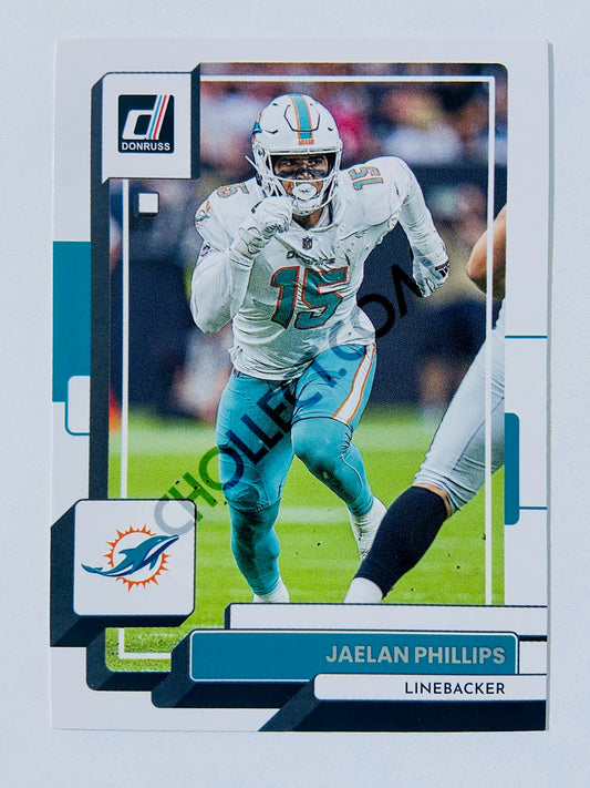 Jaelan Phillips - Miami Dolphins 2022 Panini Donruss #128