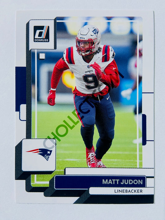 Matt Judon - New England Patriots 2022 Panini Donruss #137