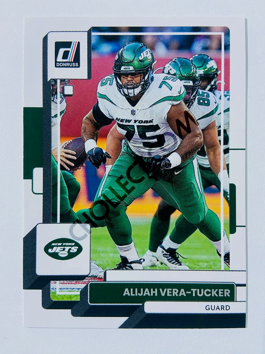 Alijah Vera-Tucker - New York Jets 2022 Panini Donruss #144