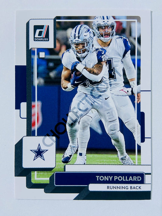 Tony Pollard - Dallas Cowboys 2022 Panini Donruss #155