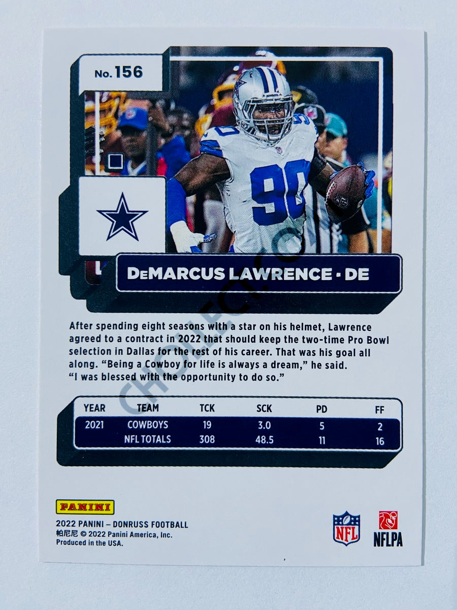 DeMarcus Lawrence - Dallas Cowboys 2022 Panini Donruss #156