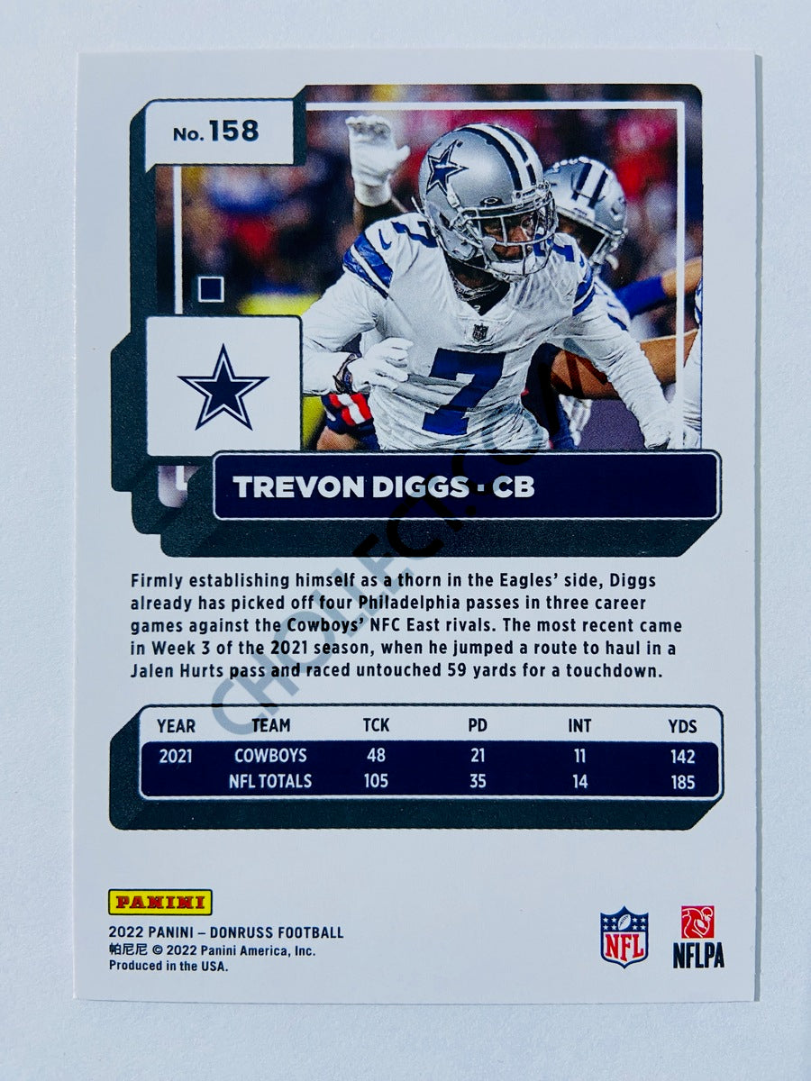 Trevon Diggs - Dallas Cowboys 2022 Panini Donruss #158