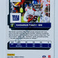 Kadarius Toney - New York Giants 2022 Panini Donruss #160