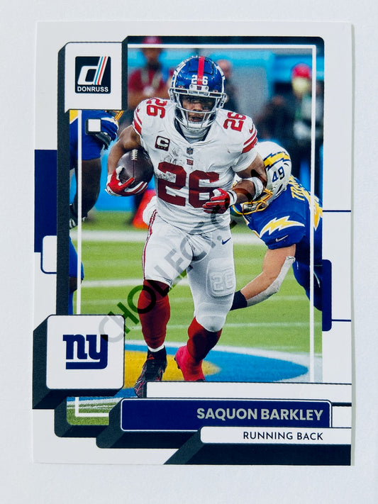 Saquon Barkley - New York Giants 2022 Panini Donruss #163