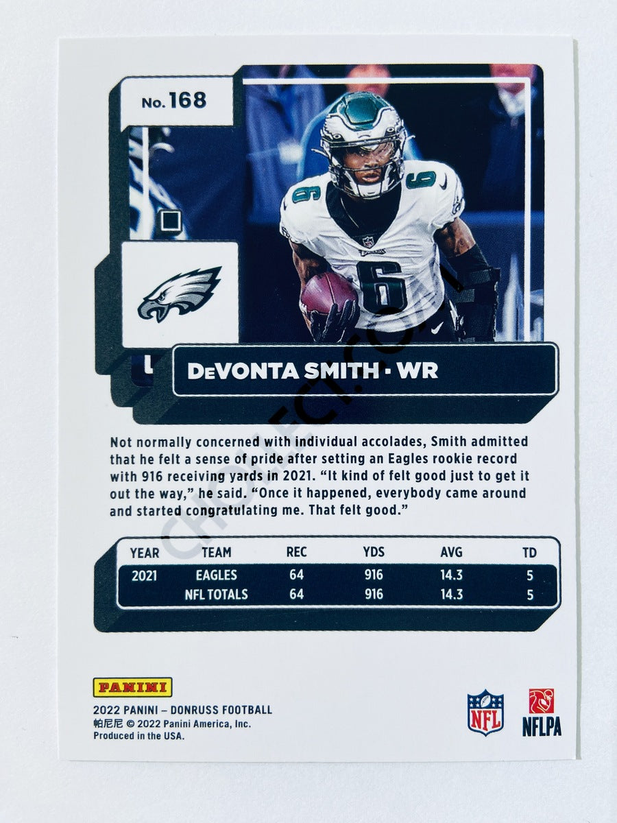 DeVonta Smith - Philadelphia Eagles 2022 Panini Donruss #168