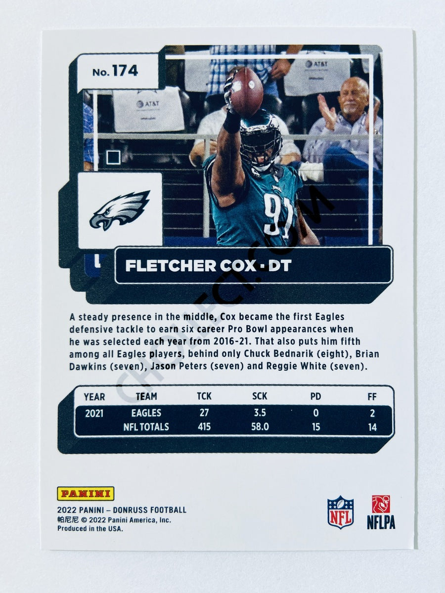 Fletcher Cox - Philadelphia Eagles 2022 Panini Donruss #174