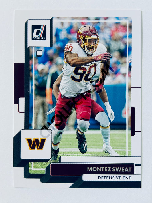 Montez Sweat - Washington Commanders 2022 Panini Donruss #184