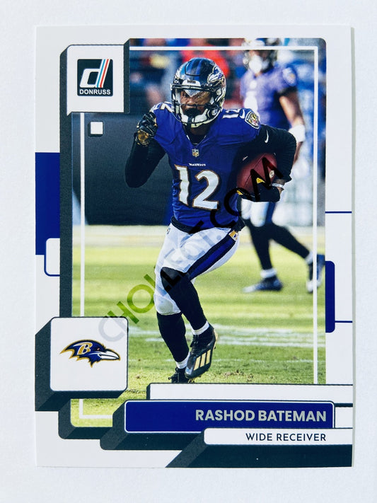 Rashod Bateman - Baltimore Ravens 2022 Panini Donruss #186