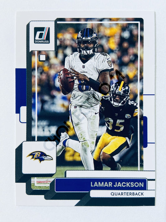 Lamar Jackson - Baltimore Ravens 2022 Panini Donruss #189