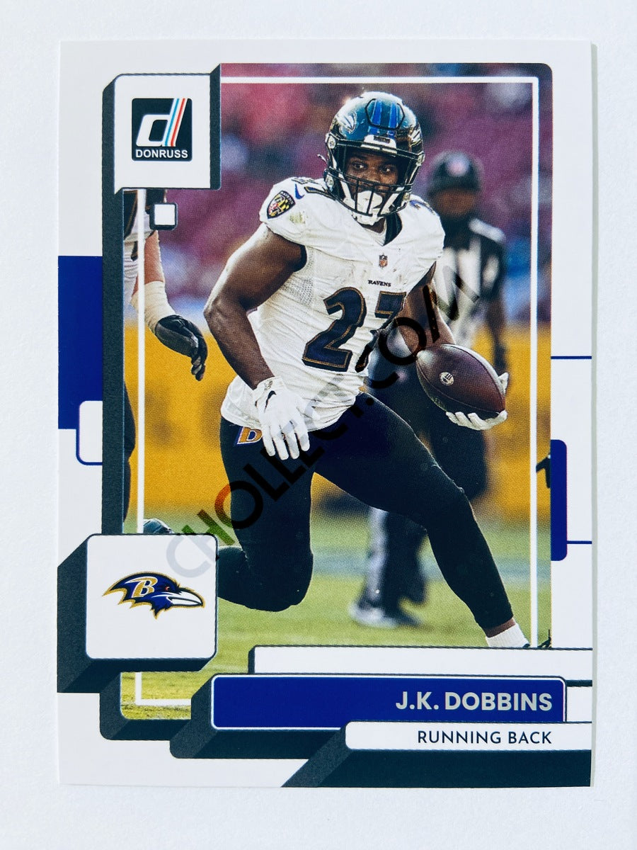 J.K. Dobbins - Baltimore Ravens 2022 Panini Donruss #190