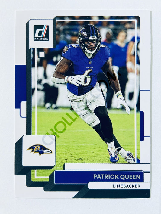 Patrick Queen - Baltimore Ravens 2022 Panini Donruss #192