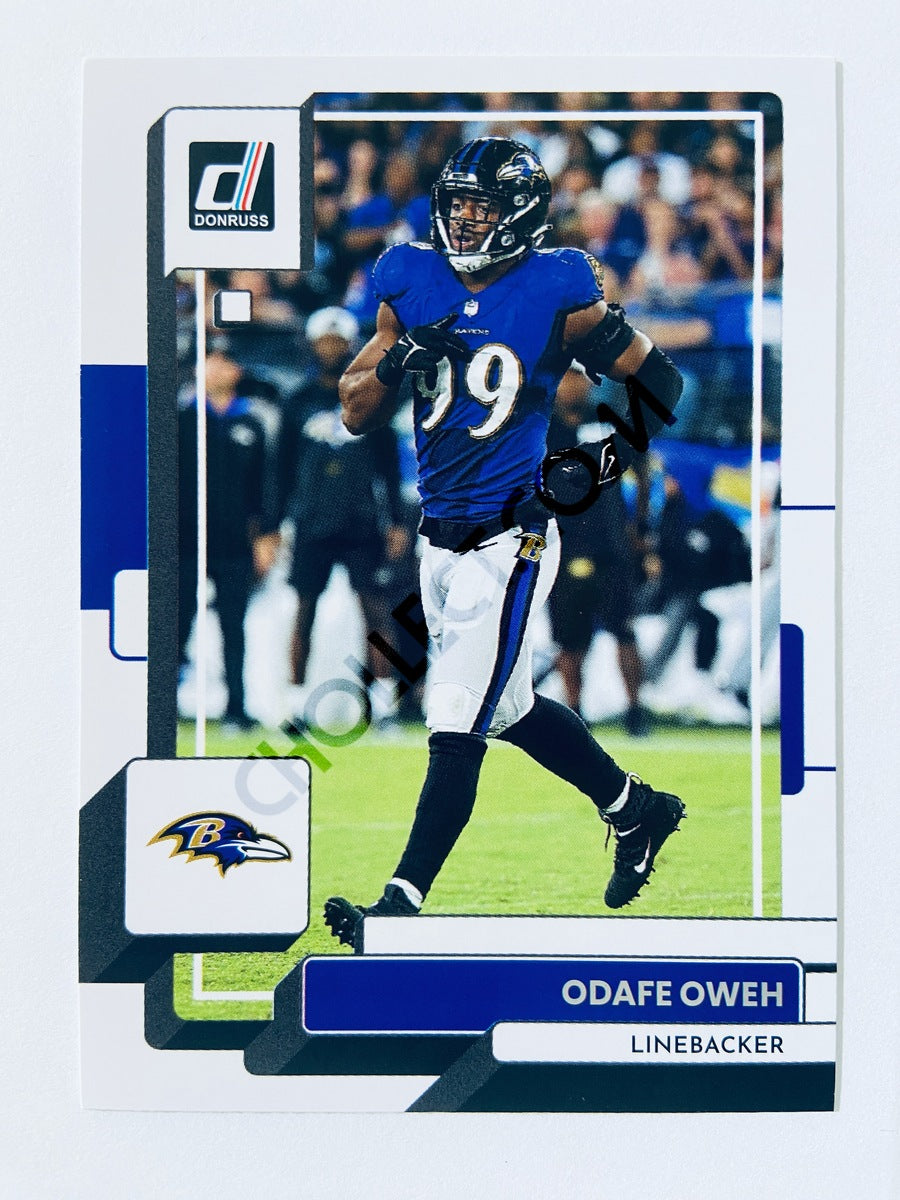 Odafe Oweh - Baltimore Ravens 2022 Panini Donruss #193