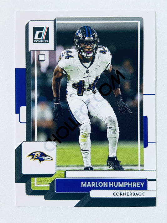 Marlon Humphrey - Baltimore Ravens 2022 Panini Donruss #194