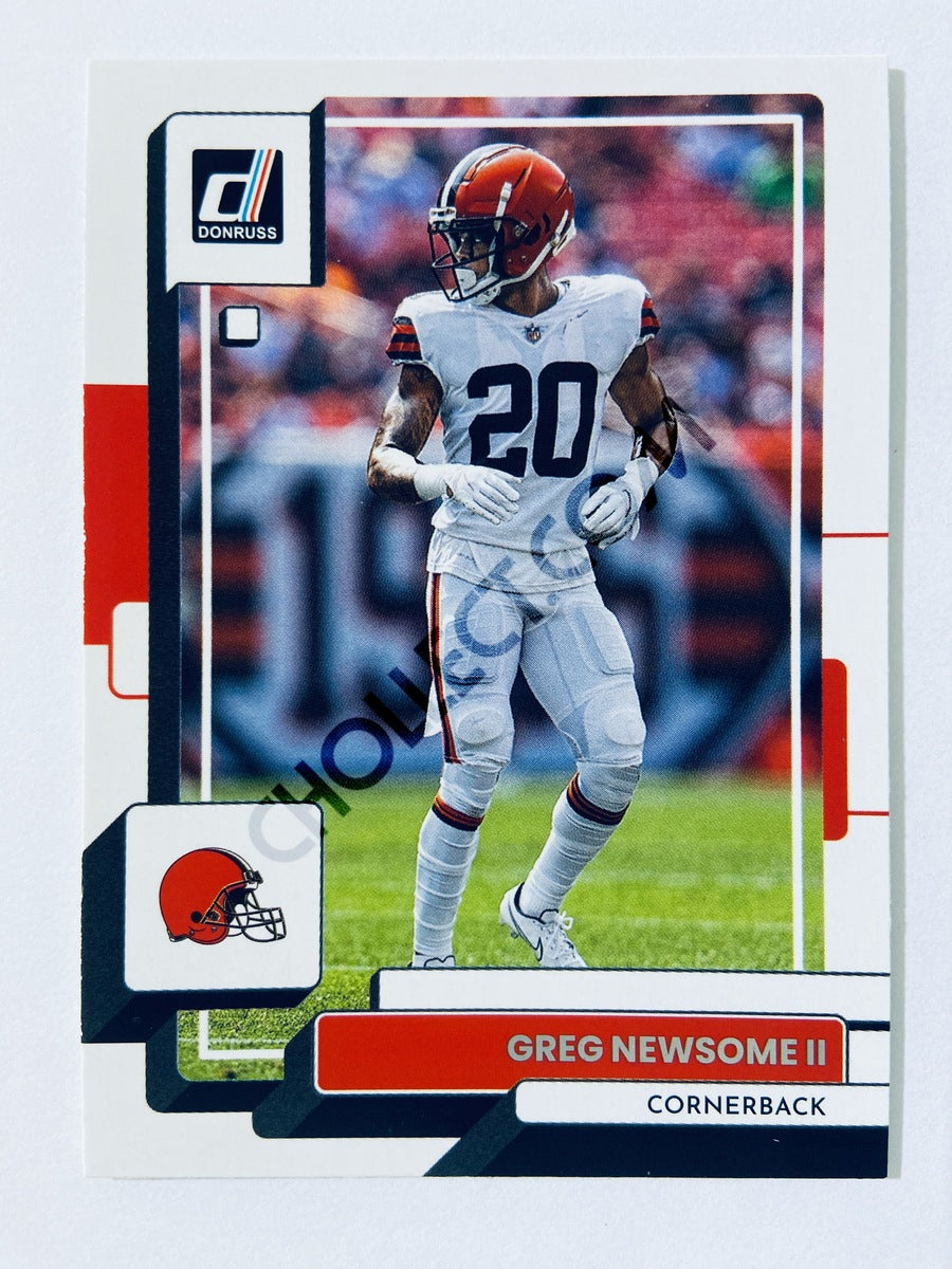 Greg Newsome II - Cleveland Browns 2022 Panini Donruss #215